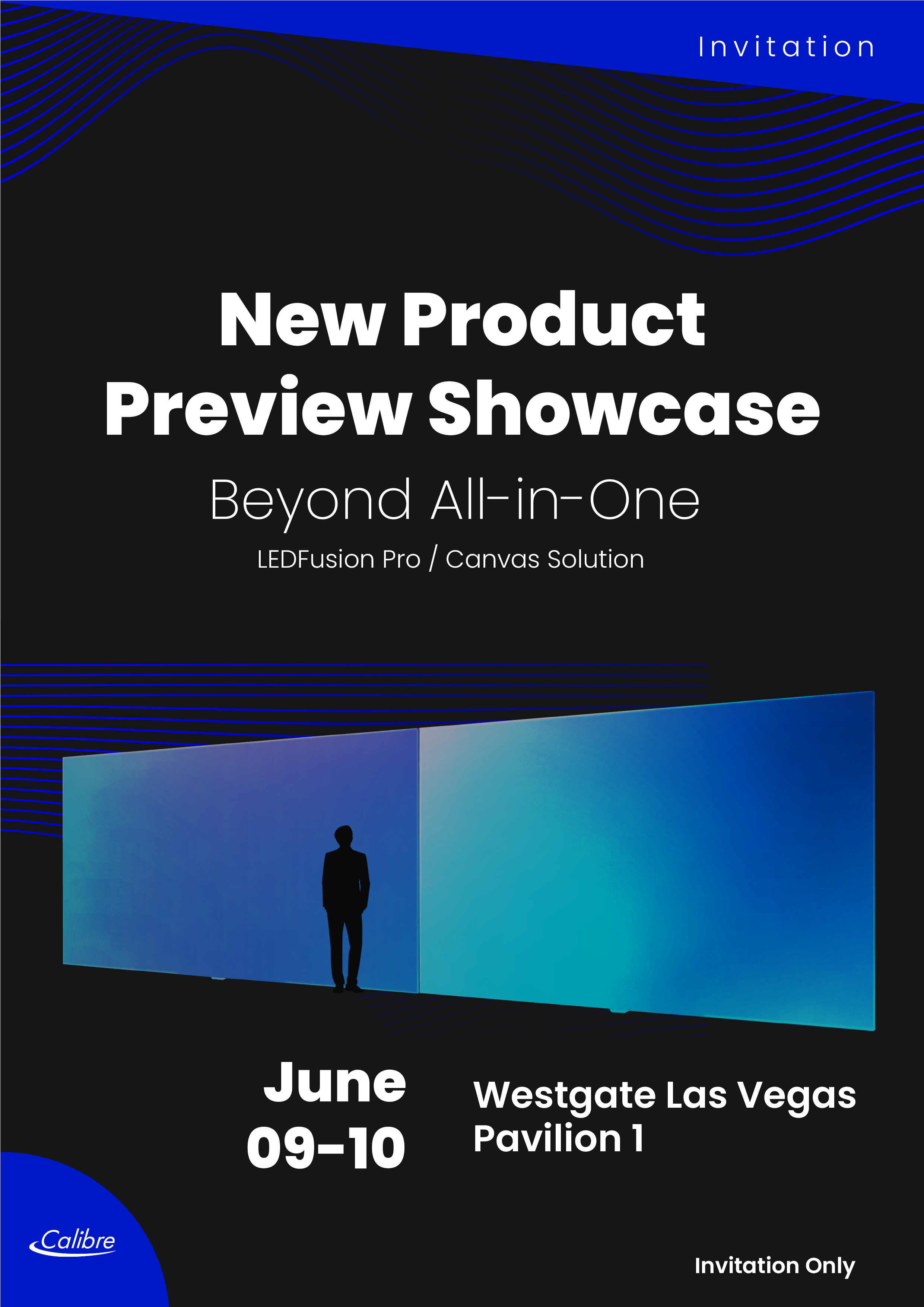 calibre new product preview showcase invitation